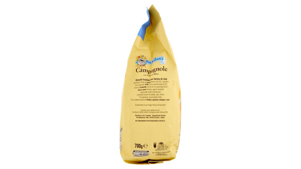 Mulino Bianco Campagnole Biscotti con Farina di Riso 1Kg