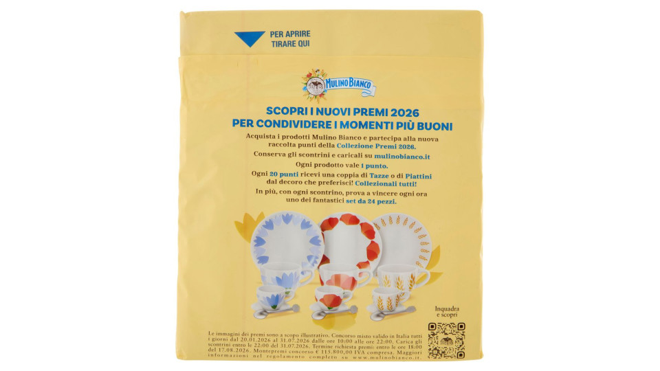 Mulino Bianco Fette Biscottate Rigate 315g
