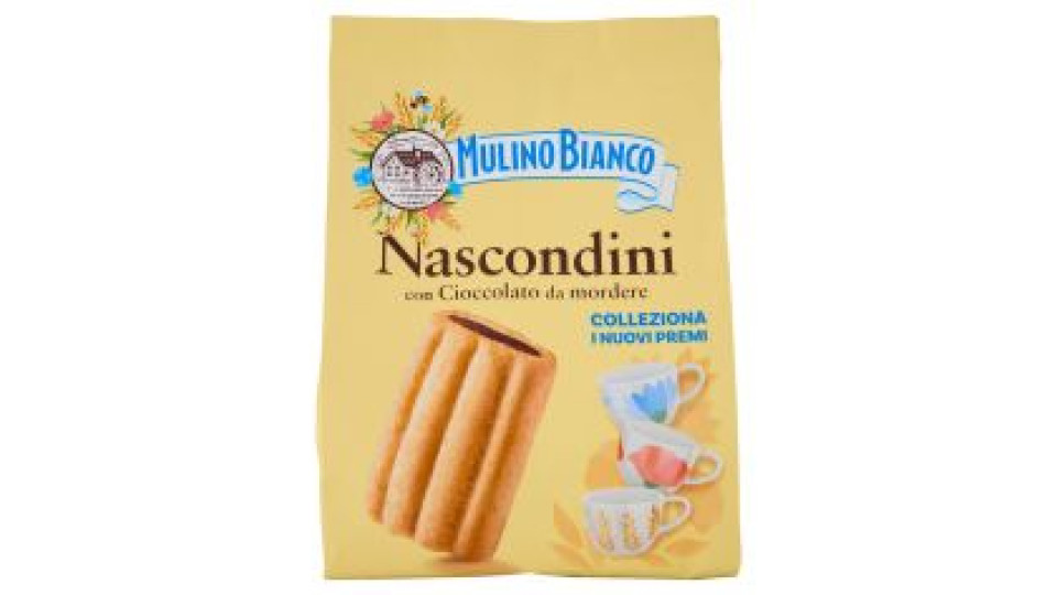 Mulino Bianco Nascondini Biscotti con Cioccolato da Mordere 600g
