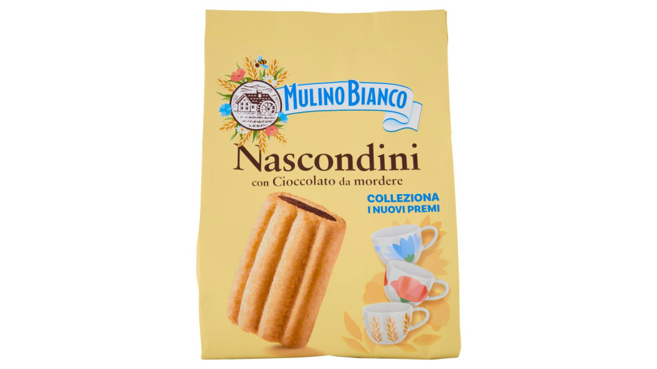 Mulino Bianco Nascondini Biscotti con Cioccolato da Mordere 600g