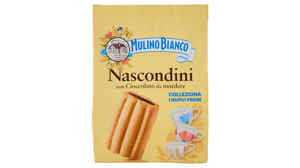 Mulino Bianco Nascondini Biscotti con Cioccolato da Mordere 600g