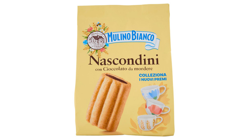 Mulino Bianco Nascondini Biscotti con Cioccolato da Mordere 600g