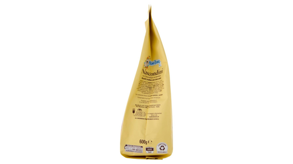Mulino Bianco Nascondini Biscotti con Cioccolato da Mordere 600g