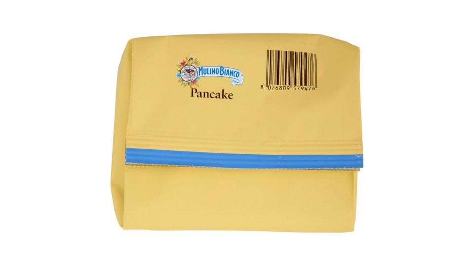 Mulino Bianco Pancake Merenda 100% Latte Fresco Italiano e Farina Sostenibile 8 Porzioni 280g