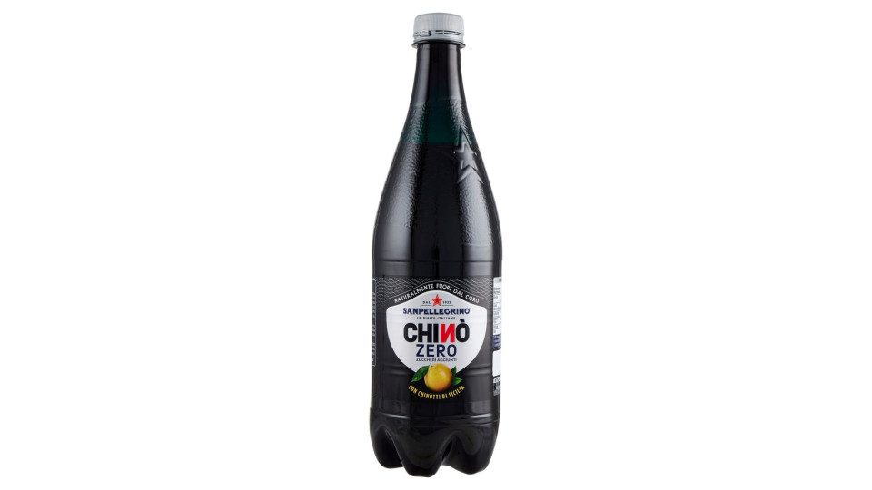 BIBITE SANPELLEGRINO, Bevanda Gassata, Chinò Zero Zuccheri, Pet - 750ml