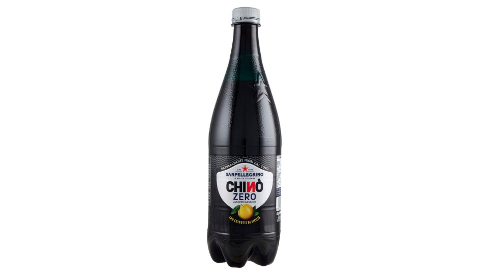 BIBITE SANPELLEGRINO, Bevanda Gassata, Chinò Zero Zuccheri, Pet - 750ml