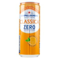 BIBITE SANPELLEGRINO, Bevande Gassate, Classica Zero, Lattina 33cl