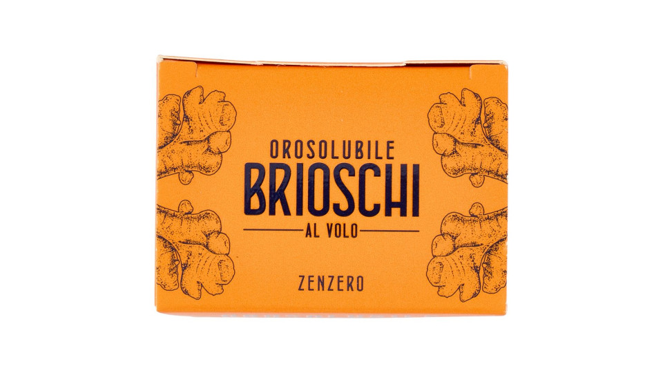 Brioschi Orosolubile al Volo Pungente Gusto di Zenzero 15 x 1 g