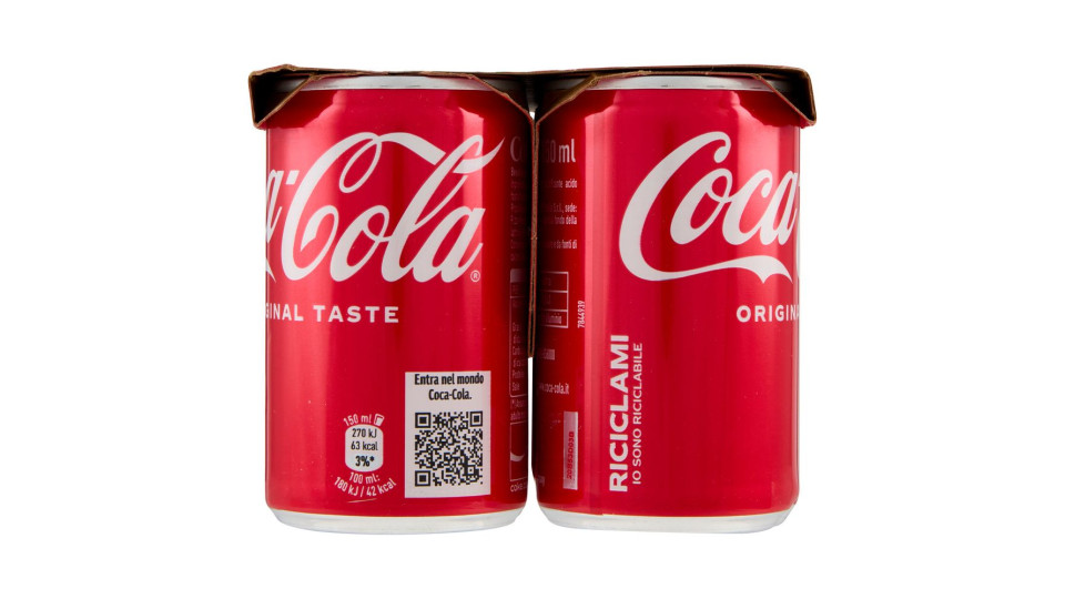 Coca-Cola Original 6 x 150ml