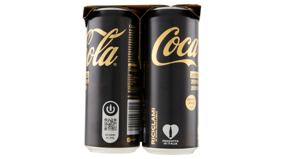 Coca-Cola Zero Zuccheri Zero Caffeina 6 x 330ml