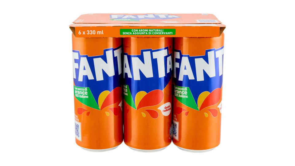 Fanta Lemon Sleek 6 x 33 cl