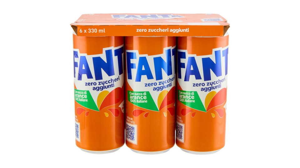 Fanta Zero Orange Can 33 cl
