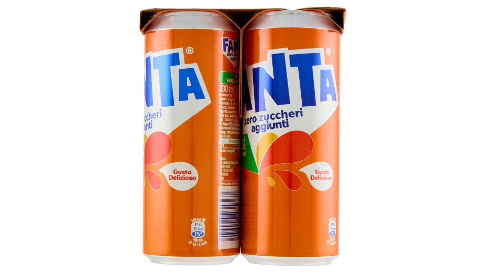 Fanta Zero Orange Can 33 cl