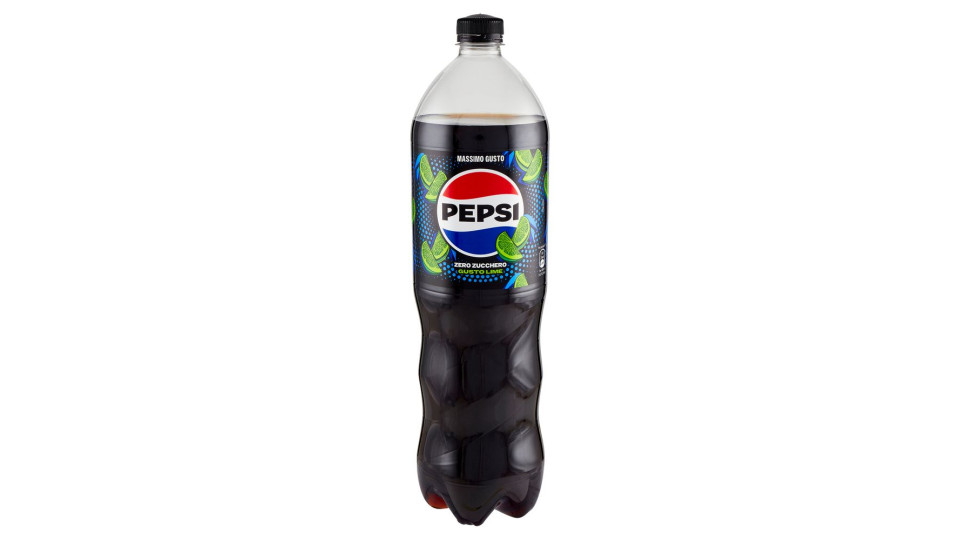 Pepsi Zero Zucchero Gusto Lime 1,5 L