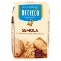 De Cecco Le Macinate Bio Semola di Grano Duro Rimacinata 1 Kg