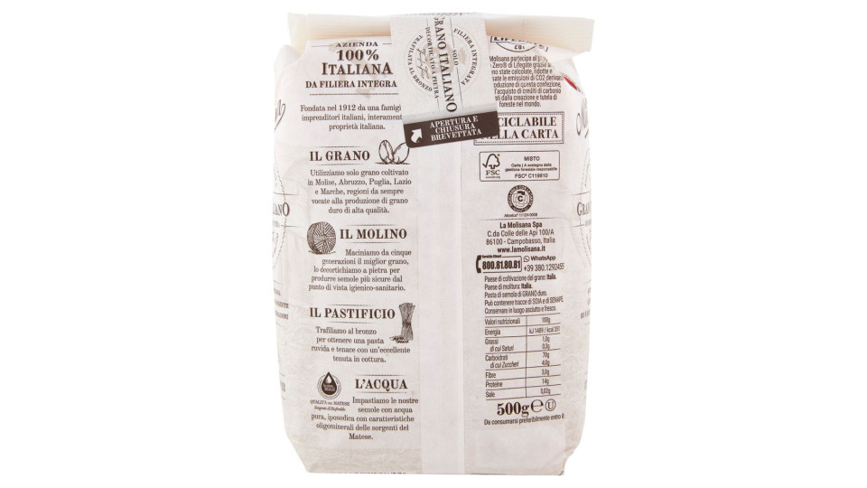 La Molisana 63 Cubetto 500 g