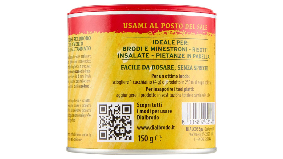 Dialbrodo Insaporitore Granulare Classico 200 g