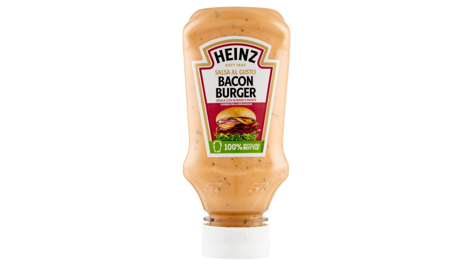 Heinz Salsa al Gusto Bacon Burger 225 g