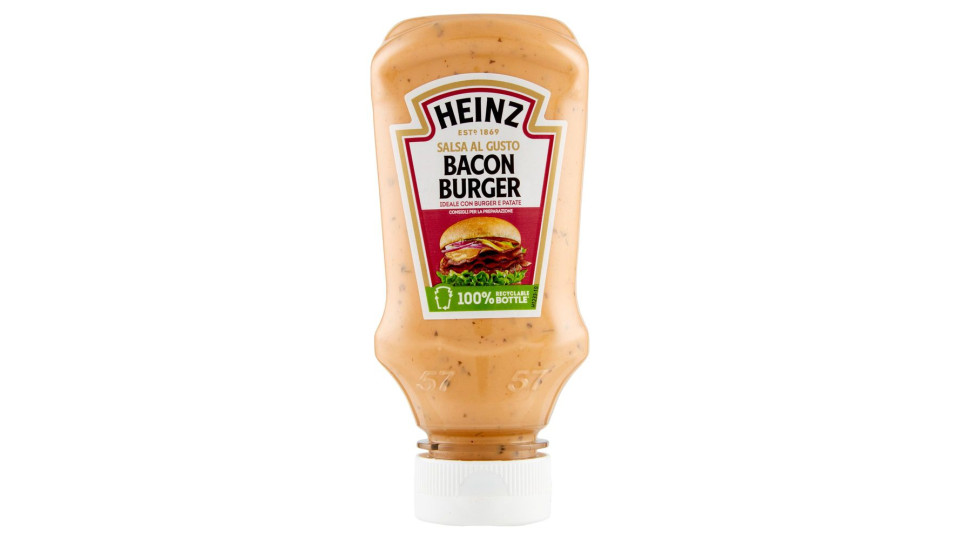 Heinz Salsa al Gusto Bacon Burger 225 g
