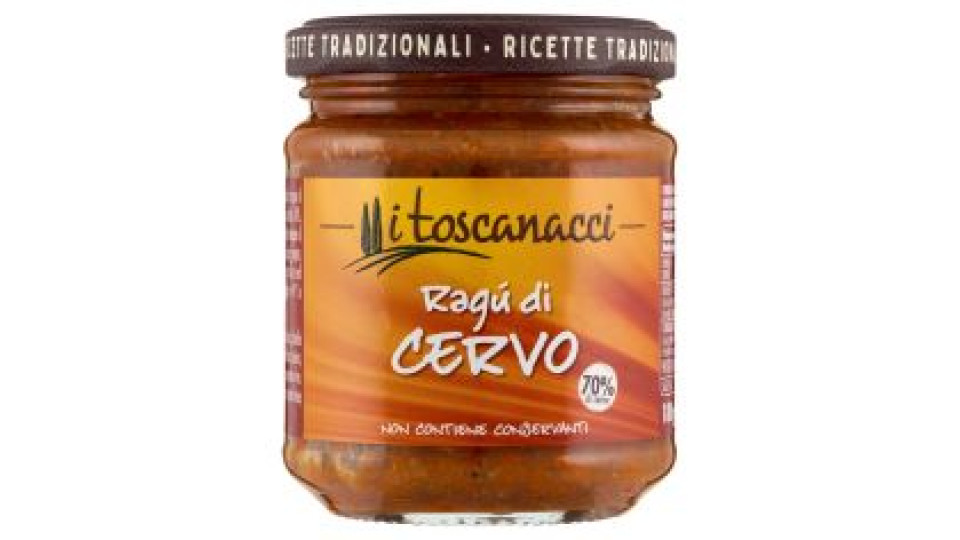 i toscanacci Ragù di Cervo 180 g