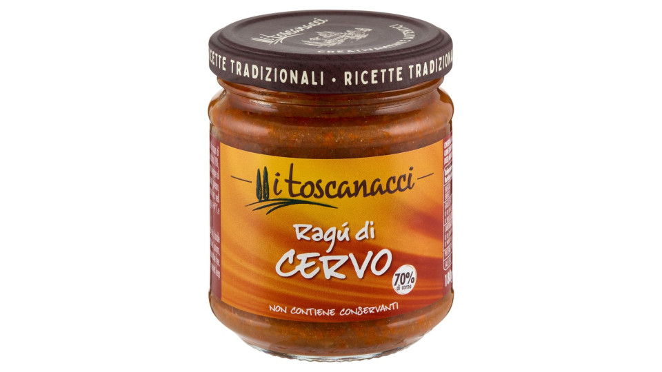 i toscanacci Ragù di Cervo 180 g
