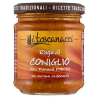 i toscanacci Ragù di Coniglio con Funghi Porcini 180 g