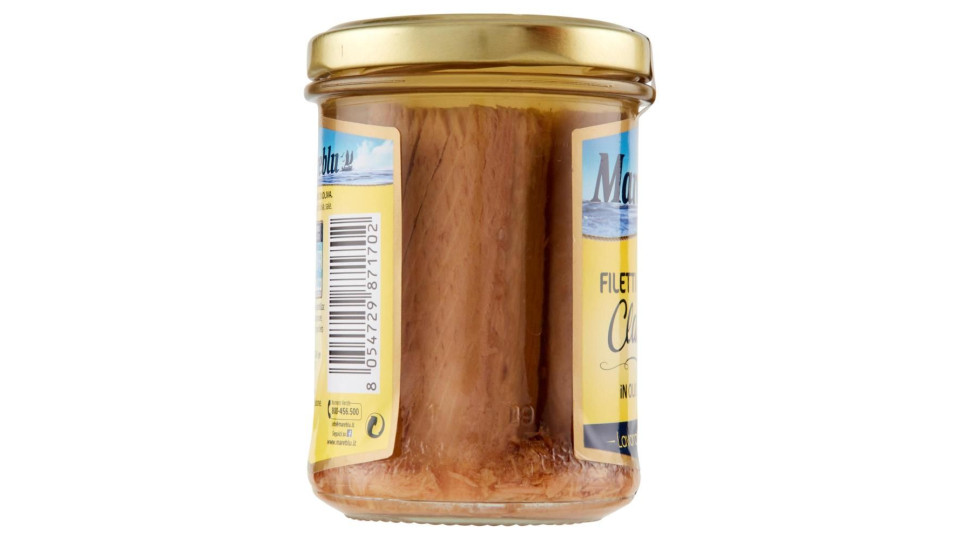 Mareblu VeroSapore Filetti di Tonno in Olio Extra Vergine d'Oliva 180 g