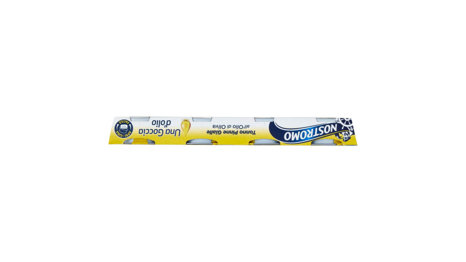 Nostromo Una Goccia d'olio Tonno Pinne Gialle all'Olio di Oliva 3 x 65 g