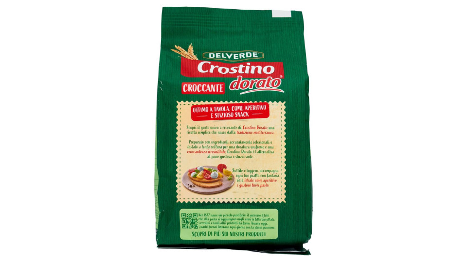 Delverde Crostino dorato con farina Integrale 300 g