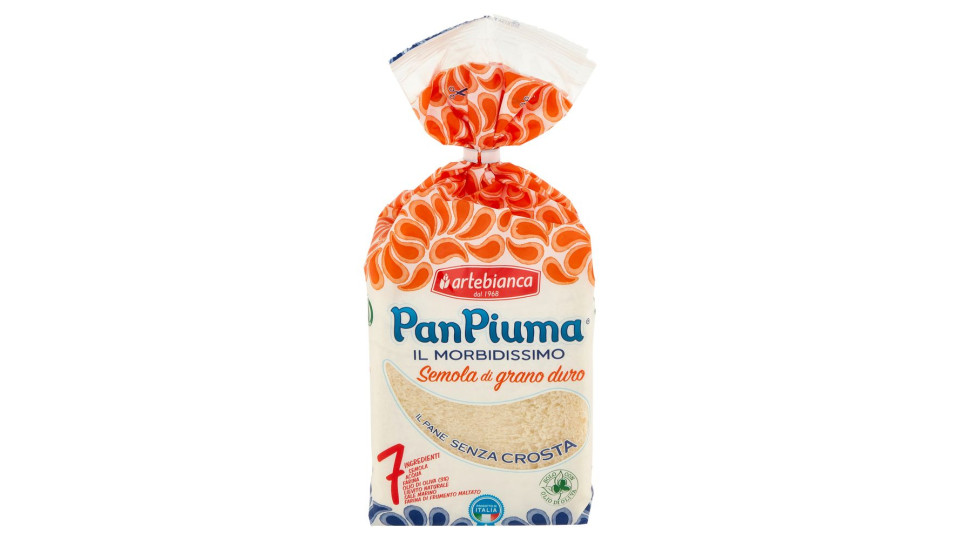 artebianca PanPiuma Semola di grano duro 400 g