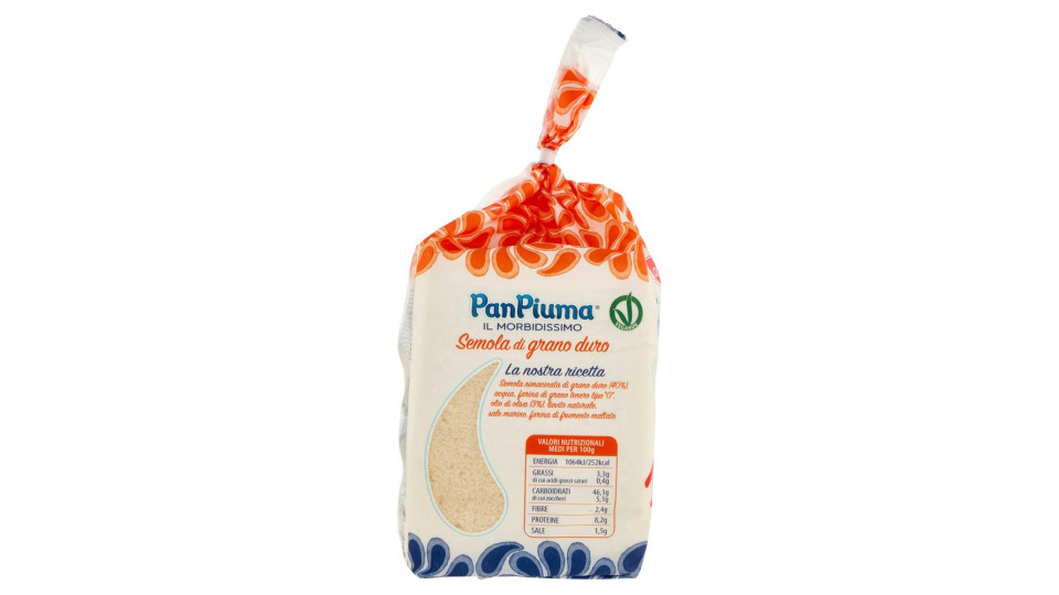 artebianca PanPiuma Semola di grano duro 400 g