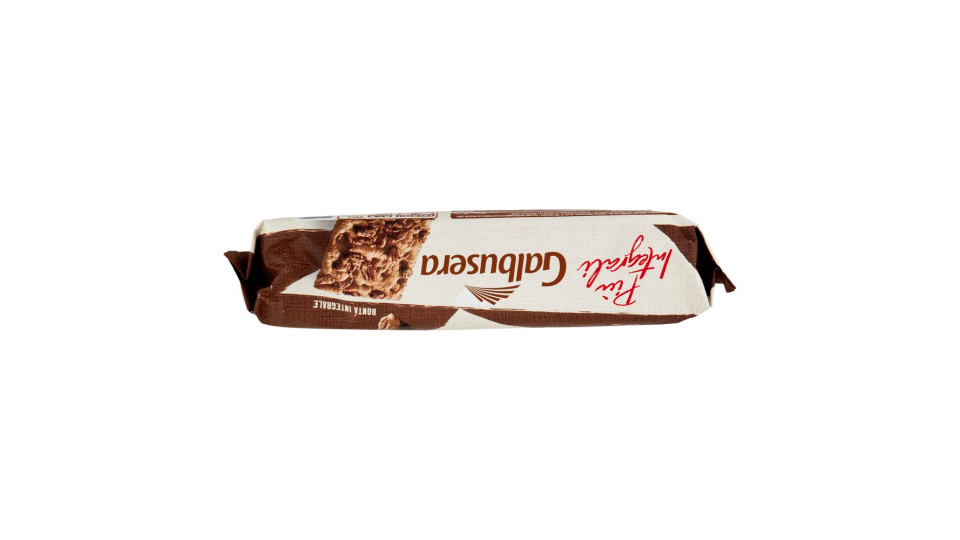 Galbusera Più Integrali con Semi di Sesamo, Papavero, Chia e Croccanti Chicchi di Segale 10 x 38 g