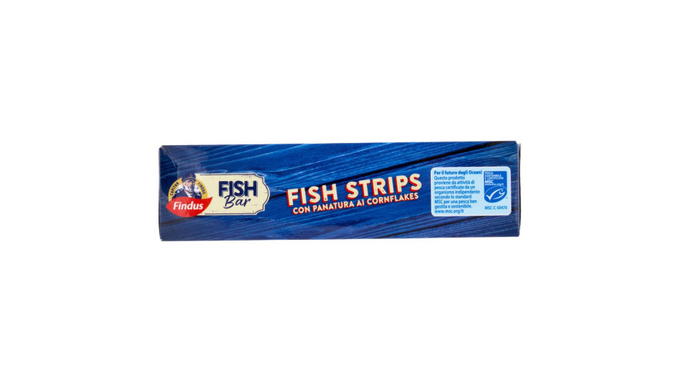 Capitan Findus Fish Bar Fish Strips con panatura ai conflakes 256 g