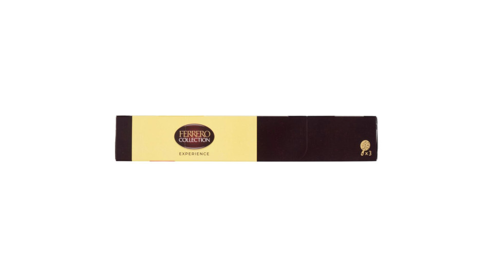 Ferrero Collection Experience Cioccolato al Latte & salsa alla Crema Pasticcera 3 x 46 g