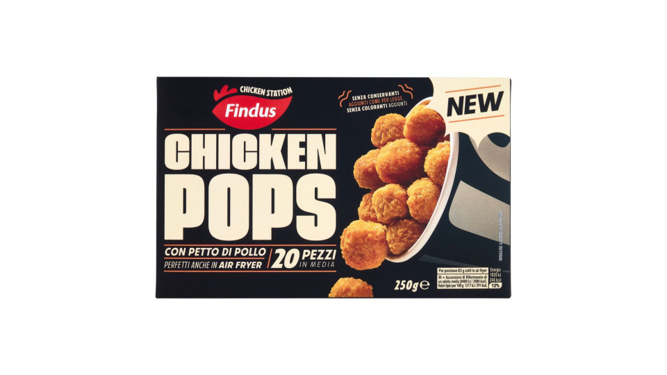 Findus Chicken Station Chicken Pops 250 g