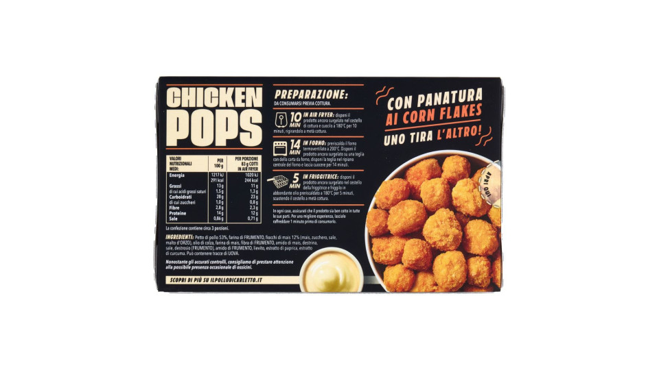 Findus Chicken Station Chicken Pops 250 g