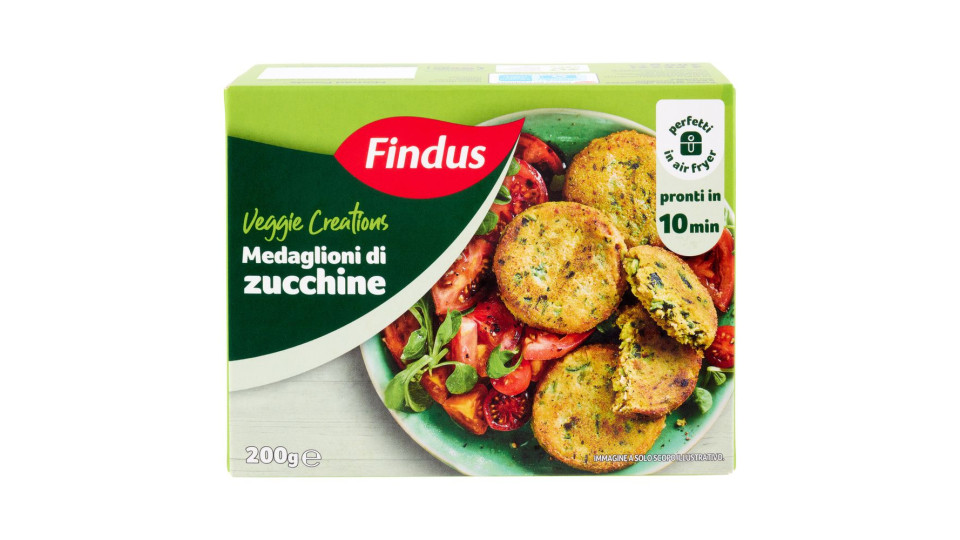Findus Veggie Creations Medaglioni di Zucchine 200 g