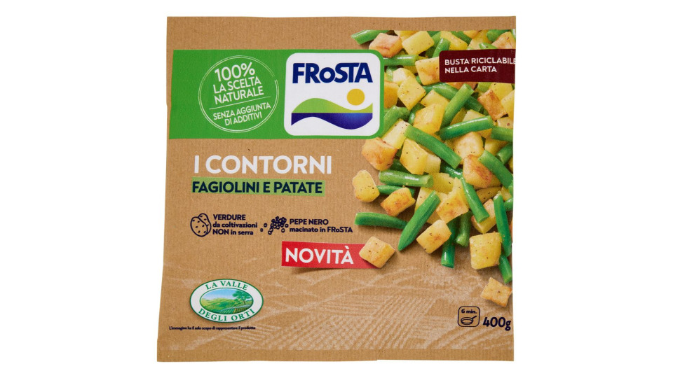 FRoSTA i Contorni Fagioli e Patate 400 g