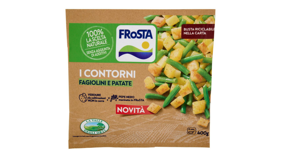 FRoSTA i Contorni Fagioli e Patate 400 g