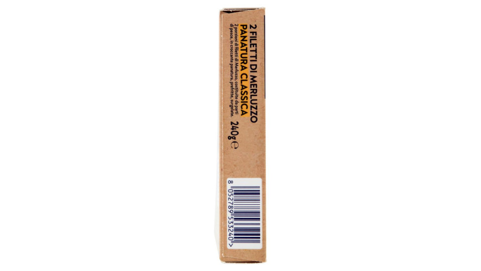 FRoSTA i Croccanti 2 Filetti di Merluzzo Panatura Classica 240 g