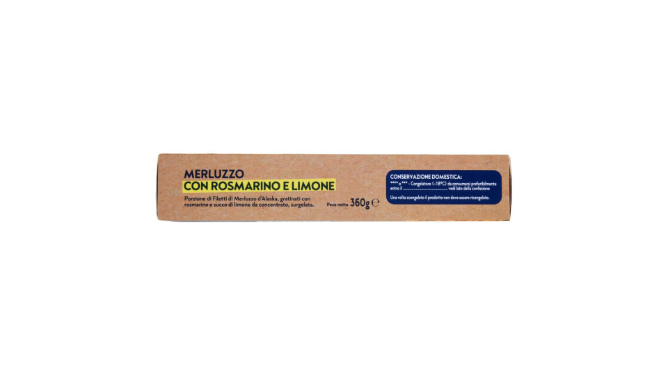 FRoSTA i Gratinati Merluzzo con Rosmarino e Limone 360 g