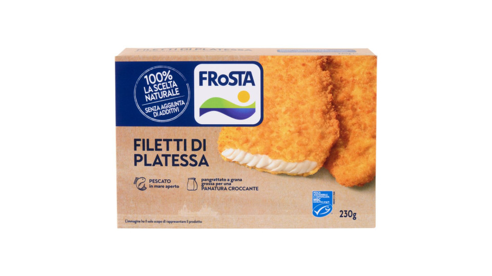 FRoSTA i Grigliati Filetti di Platessa Olio Extravergine di Oliva e Erbe Aromatiche 220 g