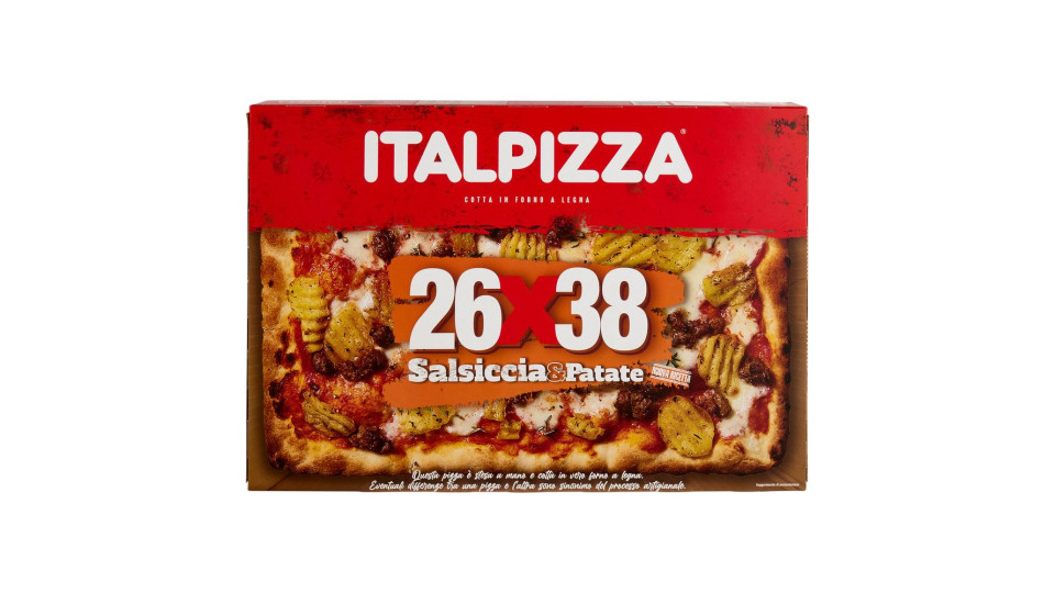Italpizza 26x38 Salsiccia&Patate 570 g