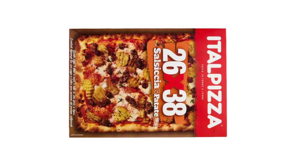 Italpizza 26x38 Salsiccia&Patate 570 g