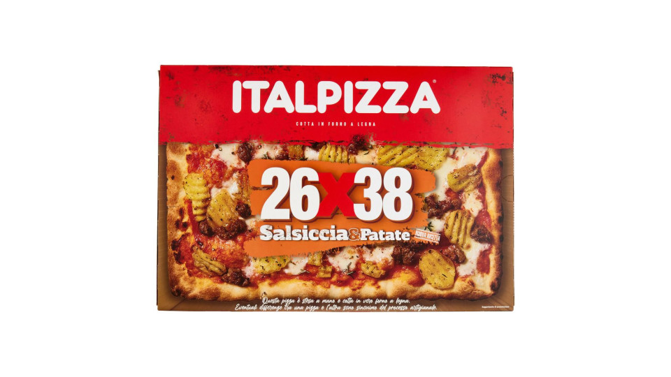 Italpizza 26x38 Salsiccia&Patate 570 g