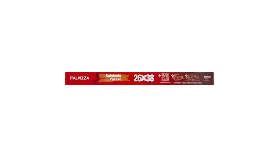 Italpizza 26x38 Salsiccia&Patate 570 g