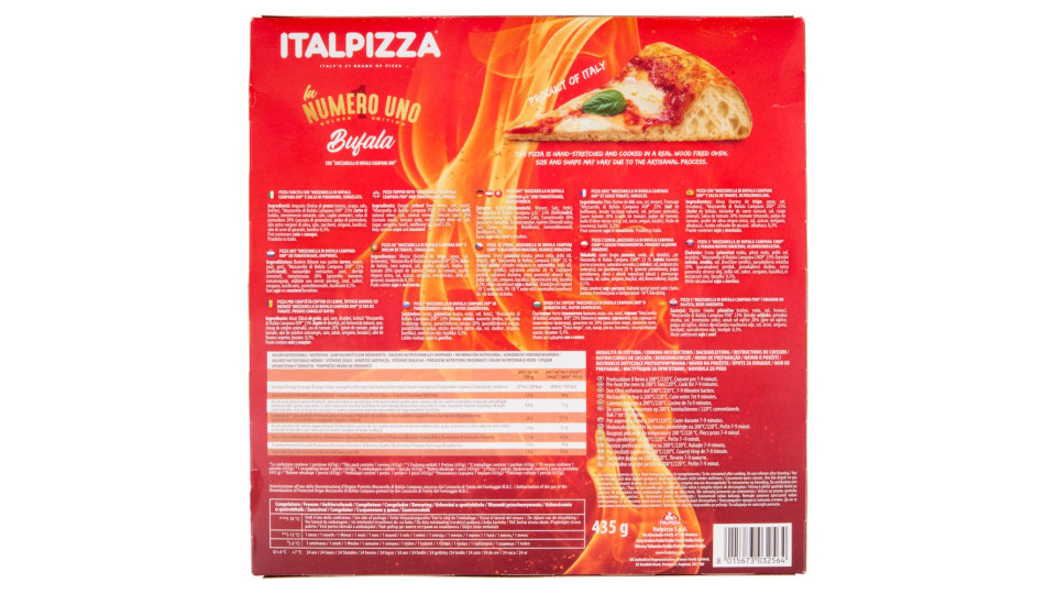 Italpizza la Numero Uno Bufala 435 g
