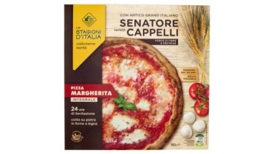 Le Stagioni d'Italia Pizza Margherita Integrale Senatore varietà Cappelli 350 g