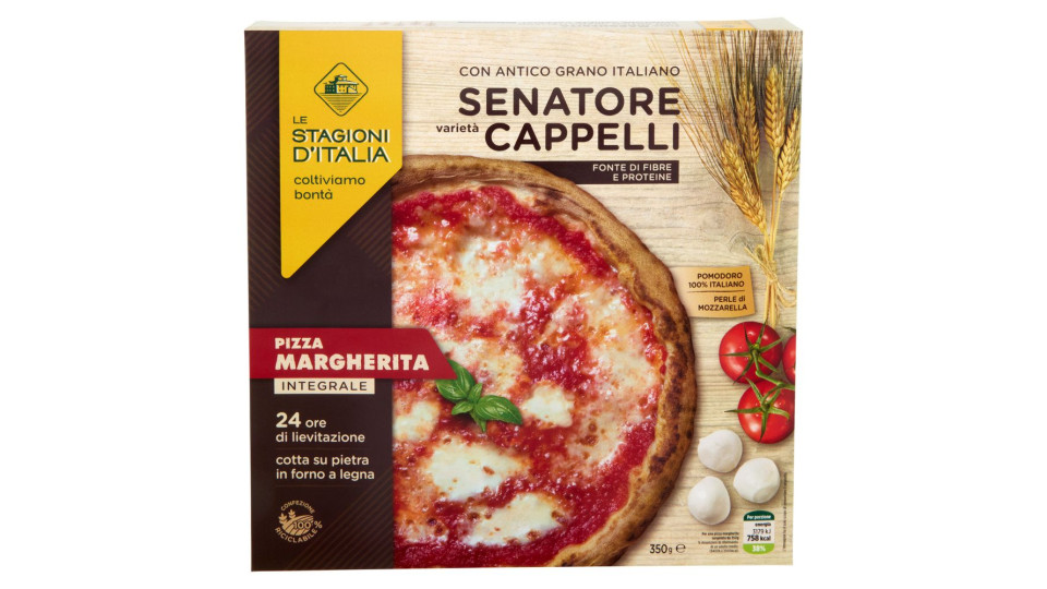 Le Stagioni d'Italia Pizza Margherita Integrale Senatore varietà Cappelli 350 g