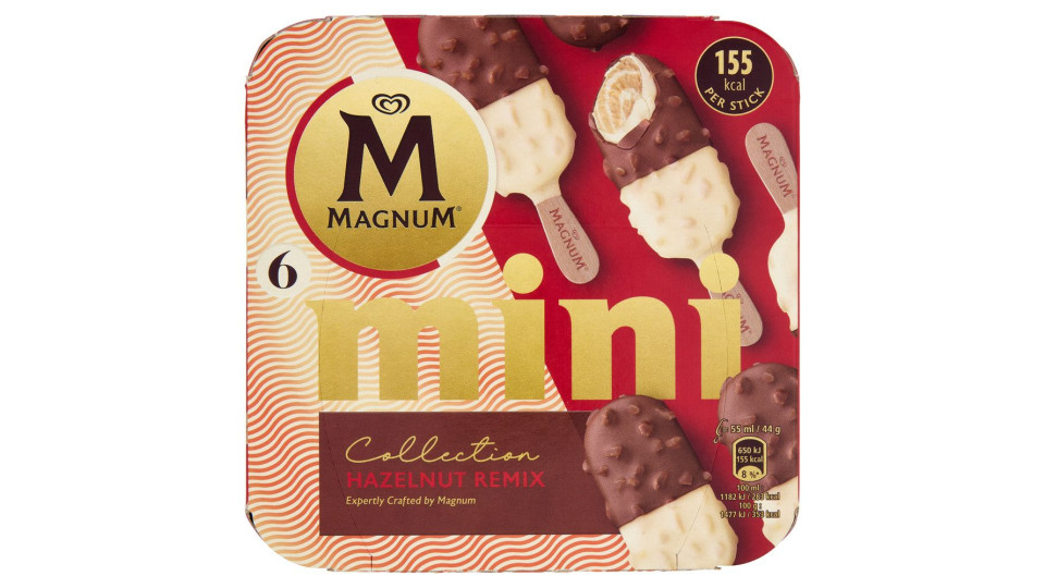 Magnum mini Collection Hazelnut Remix 6 x 44 g
